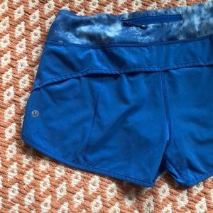Lululemon tie-dye band shorts